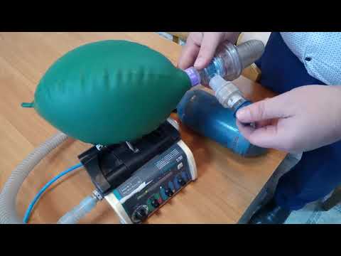 Видео: Настройки аппарата ИВЛ ТМТ 3/30