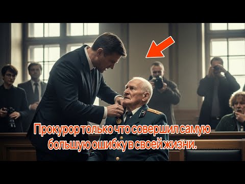 Видео: Прокурор Публично Сорвал Медали С Ветерана — Но Не Ожидал, Кто Войдёт В Зал Через Пару Минут
