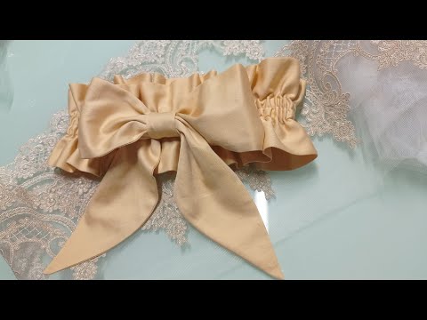 Видео: Как сшить бант на резинке