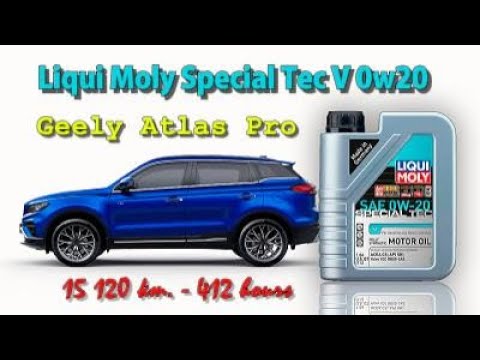 Видео: Liqui Moly Special Tec V 0w20 (отработка из Geely Atlas Pro, 15 120 км., 412 моточасов).