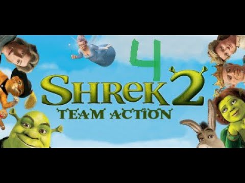 Видео: Shrek 2 Team Action ( PC ) прохождение на русском часть 4 ферма и Крестная фея