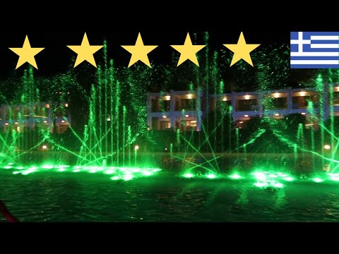 Видео: ФОНТАН В ОТЕЛЕ PRINCESS ANDRIANA RESORT