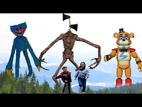 Видео: Сиреноголовый сборник Хаги Ваги FNAF Freddy