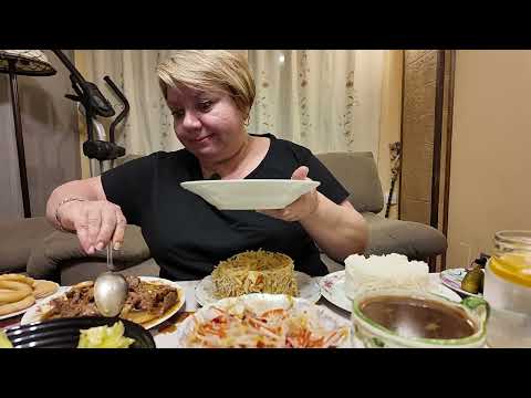 Видео: МУКБАНГ🍽сколько в меня влезет? КИТАЙСКИЙ СТОЛ, НОЧНОЙ ЖОР.MUKBANG💥 NIGHT EATING.