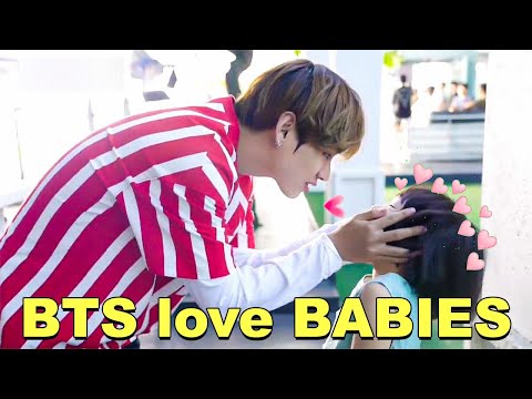 Видео: BTS любят детей