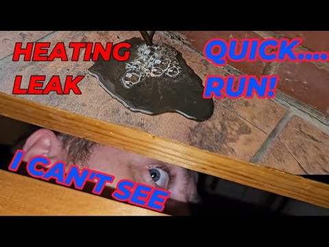 Видео: Скрытая утечка отопления! Наконец-то удалось найти утку!!