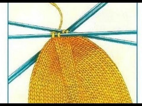 Видео: Как вязать мысок стопы. Носки часть 3. (Learn to Knit Socks part 3)
