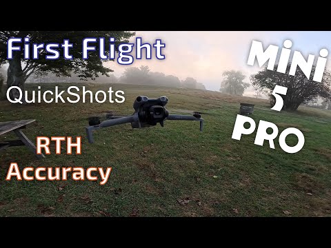 Видео: Первый полет DJI Mini 5 Pro
