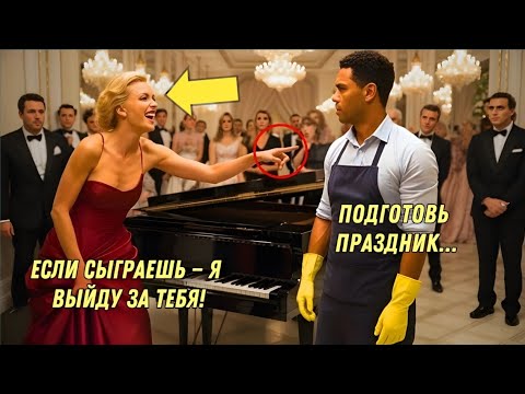 Видео: «Музыка сердца: уборщик и миллиардерша»