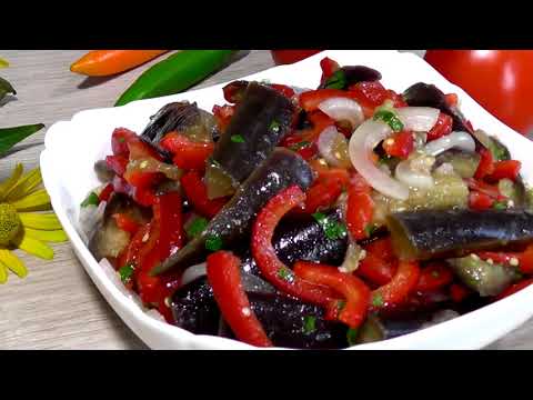 Видео: Маринованные БАКЛАЖАНЫ 🍆  Простая и Очень Вкусная Закуска 👍 Eggplant appetizer