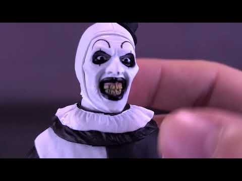 Видео: Обзор фигурки клоуна NECA Terrifier Ultimate Art | @TheReviewSpot