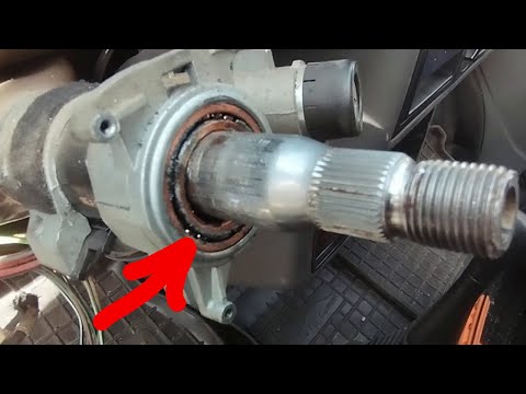 Видео: VW Т4 усуваю люфт руля