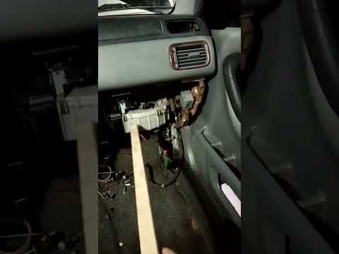 Видео: замена радиатора печки хонда срв рд1