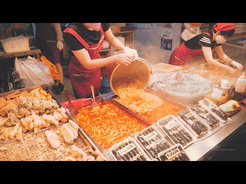 Видео: За день было продано всего 30 тарелок ттеокбокки? Ресторан ттеокбокки, в котором всего 8 сотрудников