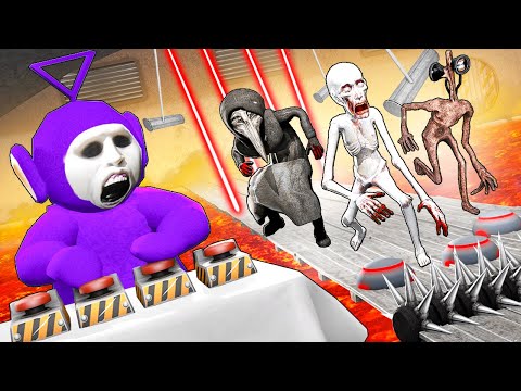 Видео: СЛЕНДИПУЗИК ПРОТИВ SCP! КТО ОСТАНЕТСЯ В ЖИВЫХ? СТРАШНАЯ ДОРОГА СМЕРТИ С SCP В Garry`s Mod