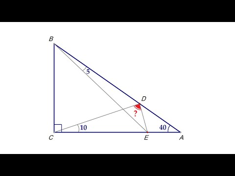 Видео: Решил с трудом ➜ Найдите угол ➜ Супер ЖЕСТЬ