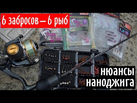 Видео: 6 забросов — 6 рыб! Приманки для наноджига: нюансы и секреты использования