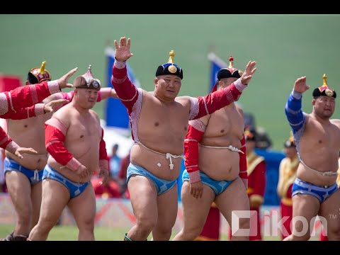 Видео: Үндэсний  их баяр наадам 2020он хүчит бөхийн барилдааны  шөвгийн дөрөв, үзүүр түрүү баридаан