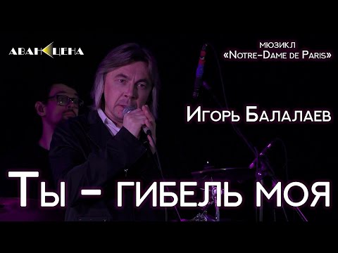 Видео: Игорь Балалаев - Ты - гибель моя (мюзикл «Notre-Dame de Paris»)