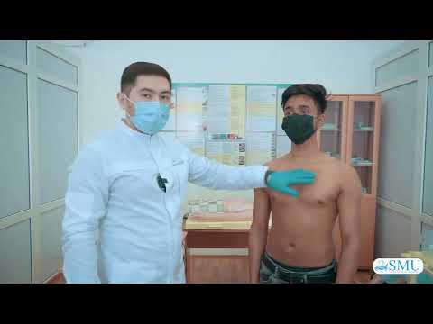 Видео: Перкуссия области легких