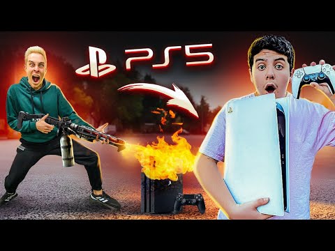 Видео: УНИЧТОЖАЮ ДЕТЯМ PS4 и ДАРЮ ИМ НОВЫЕ PS5 !