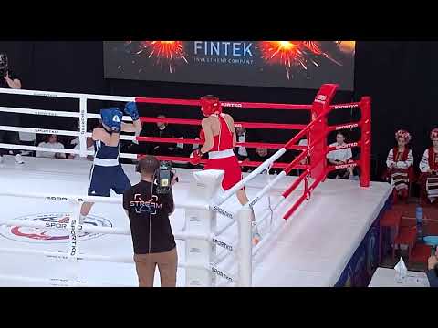 Видео: Бокс 80кг, Василенко А.(КМСУ) - Козюков Н.(КМСУ), фінал, XXIV турнір МСМК С.Трестіна