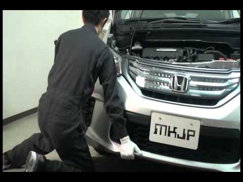 Видео: Бампер передний Honda Freed