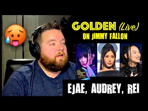 Видео: EJAE, Одри Нуна и Рей Ами | Golden Live на Джимми Фэллоне | Реакция Джерода А. Миллера на закадро...