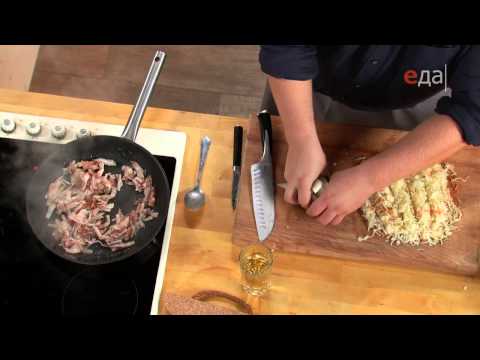 Видео: Битый гусь с тушеной капустой