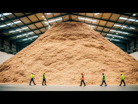 Видео: Триумф Мусора: Как из ОПИЛОК Делают Вашу Мебель | Как Это Сделано