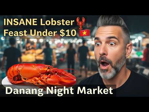 Видео: БЕЗУМНОЕ пиршество с лобстерами по цене до 10 долларов на ночном рынке Вьетнама! 🦞🇻🇳