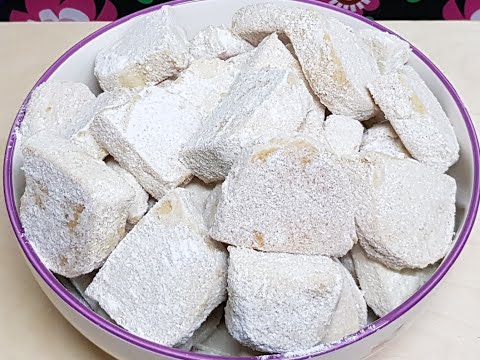 Видео: Печенье - Тающий снег! Просто тает во рту :)