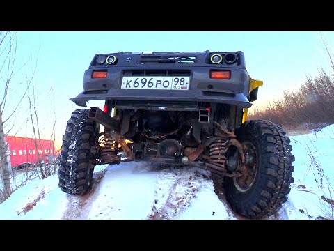 Видео: Вездеход из оки который просто летает!