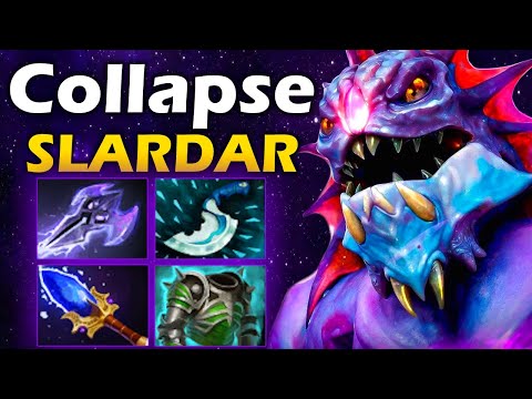 Видео: Коллапс на Слардаре, Вы Обязаны Это Видеть - Collapse Slardar 7.35 DOTA 2
