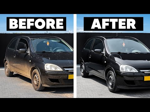 Видео: Глубокая очистка САМОЙ ГРЯЗНОЙ машины, которую я нашел!