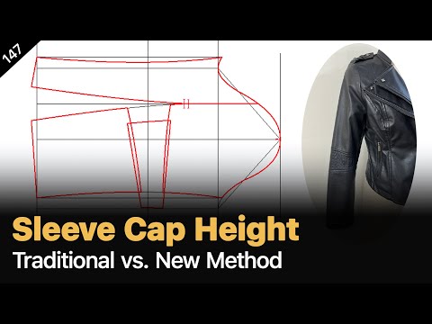 Видео: Как определить высоту рукава? [Урок по созданию выкроек]