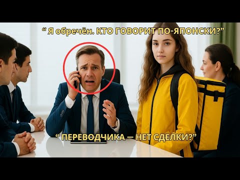 Видео: Генеральный директор был в отчаянии без переводчика — пока курьер не заговорил на четырёх языках