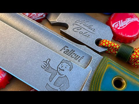 Видео: Нож Fallout. Для походов в пустоши. Fallout knife.