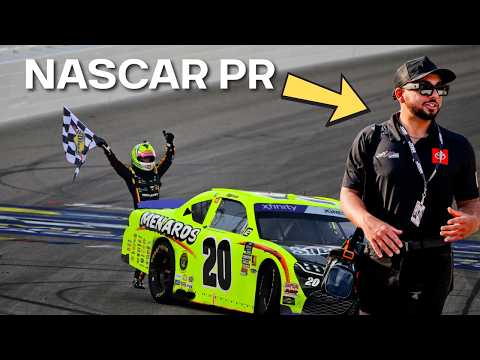 Видео: Работа, которую вы не увидите в NASCAR