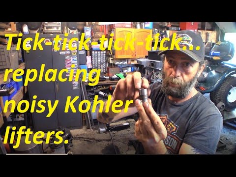 Видео: Газонокосилка Craftsman с тикающим подъемником Kohler