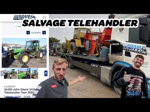 Видео: Я купил разбитый телескопический погрузчик, даже не взглянув на него! Что может пойти не так?