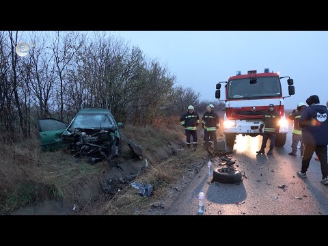 Видео: 1 човек загина, а 7 души са ранени при пътни инциденти за един ден в Хасково