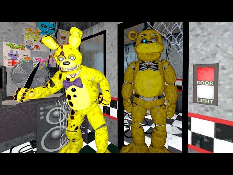 Видео: АНИМАТРОНИКИ ПУГАЮТ ОХРАННИКА ЛУЧШЕЕ FNAF COOP ► Garry's Mod
