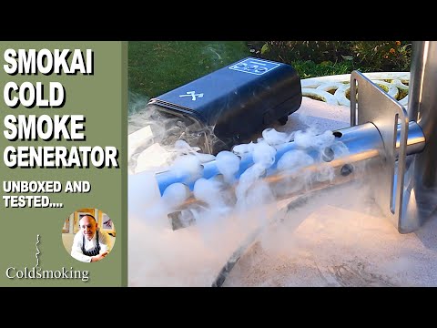 Видео: Генератор холодного дыма Smokai: распаковка и тестирование