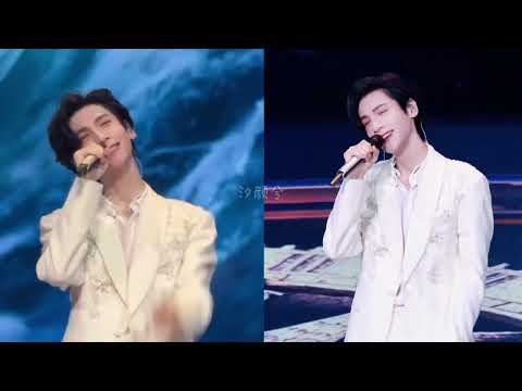 Видео: Концертная версия "Traveler" в канун Нового года (запись декабрь 2023) #ЛоЮньСи #LeoLuo #罗云熙