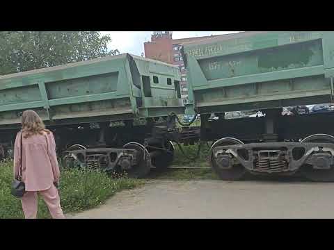 Видео: тэм-2 находится на путях АБЗ :-)