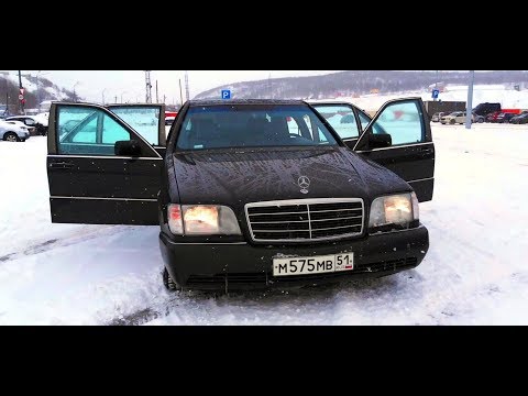 Видео: Были времена. Mercedes-Benz W140.