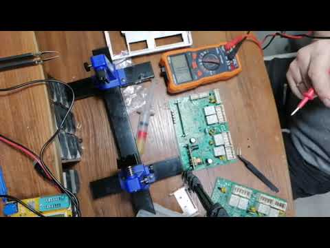 Видео: Indesit WIUN81 замкнул Убл (замок) Ремонт Модуля Аркадия