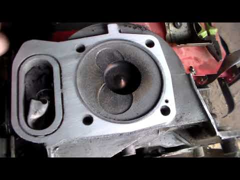 Видео: Как притереть головку и блок в домашних условиях,дизель форте 6 л.с.