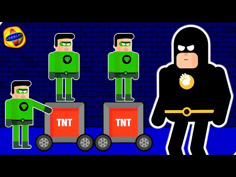 Видео: Супергерои против Суперзлодеев! The Superhero League 2